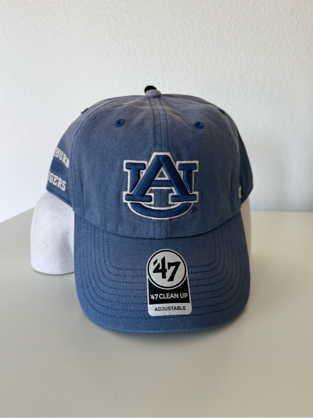 ‘47 Auburn University Tigers Truro Clean Up Hat, Blue and White